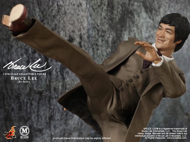 Bruce Lee, Suit Version, 1:6, Hot Toys 