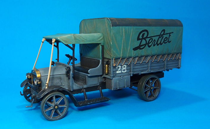 Camión Berliet CBA, Francia, 1916, 1:30, John Jenkins 