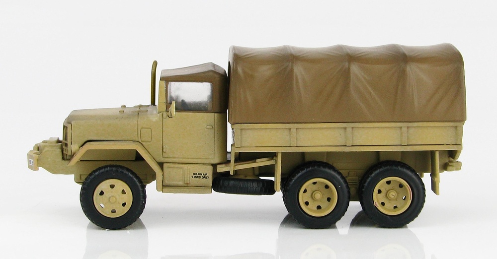 Camión M35 2.5 ton Cargo Truck, US Army, Operación Tormenta del Desierto, Bagdad, Irak, 1:72, Hobby Master 