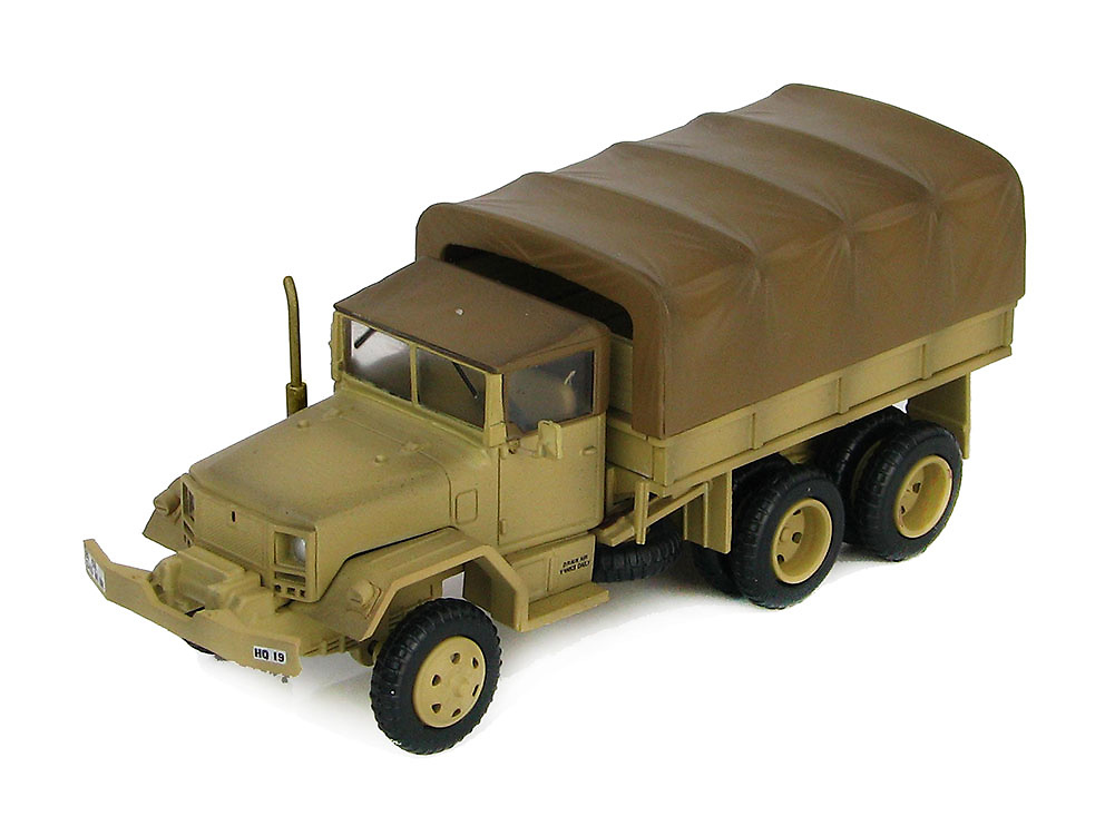 Camión M35 2.5 ton Cargo Truck, US Army, Operación Tormenta del Desierto, Bagdad, Irak, 1:72, Hobby Master 