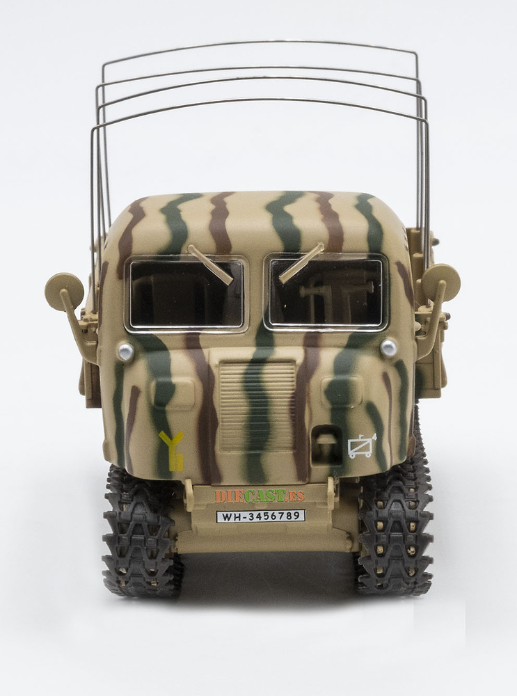 Camión Oruga Raupenschlepper Ost + Pak 40 de 75 mm, Alemania, 2ª G.M., 1:43, Atlas 