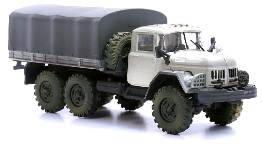 Camión ZIL-131 6x6 de 3,5 toneladas, Ejército Sirio, Siria, 1:72, Legion 
