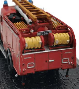 Camión de bombeors Magirus-Deutz Mercur, 1:72, Atlas Editions 