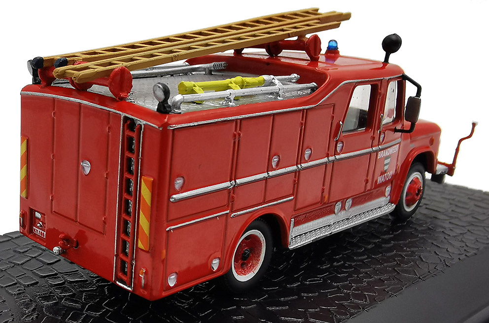 Camión de bomberos Dodge D-500, 1:72, Atlas Editions 