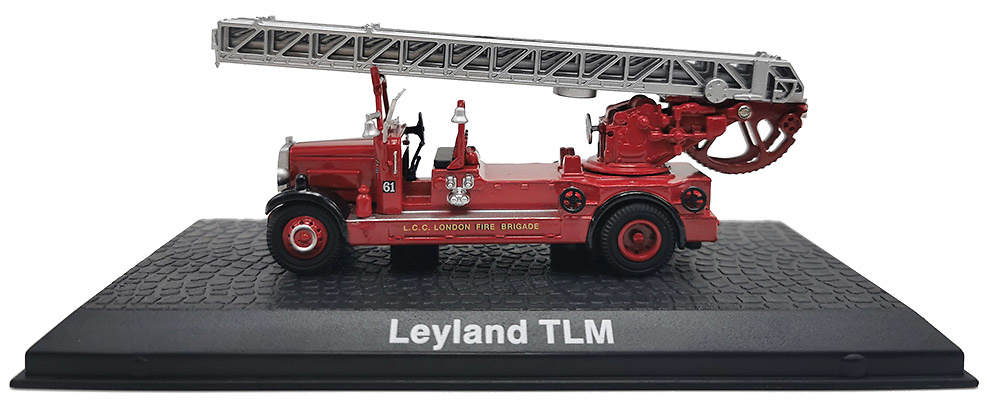Camión de bomberos Leyland TLM, 1:72, Atlas Editions 