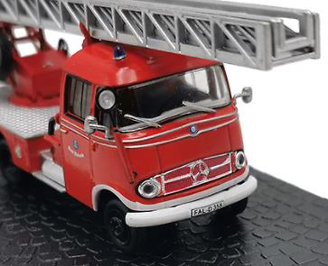 Camión de bomberos Mercedes-Benz L319, 1:72, Atlas Editions 