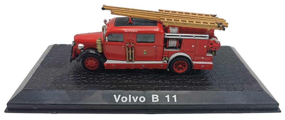 Camión de bomberos Volvo B 11, 1:72, Atlas Editions 