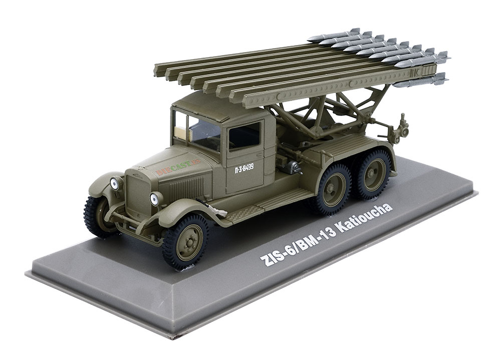 Camión lanza cohetes ZIS-6/BM-13 Katioucha, URSS, 1:43, Atlas 