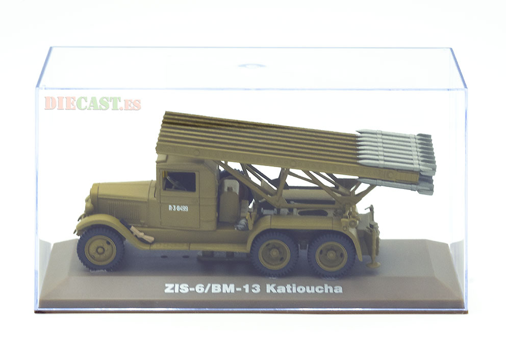 Camión lanza cohetes ZIS-6/BM-13 Katioucha, URSS, 1:43, Atlas 