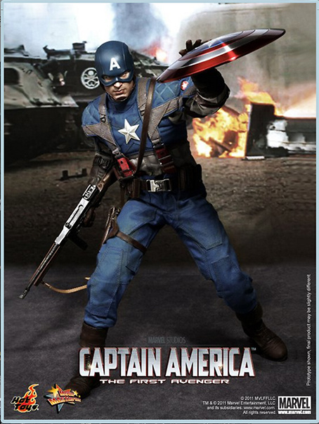 Capitán América, The First Avenger, 1:6, Hot Toys 