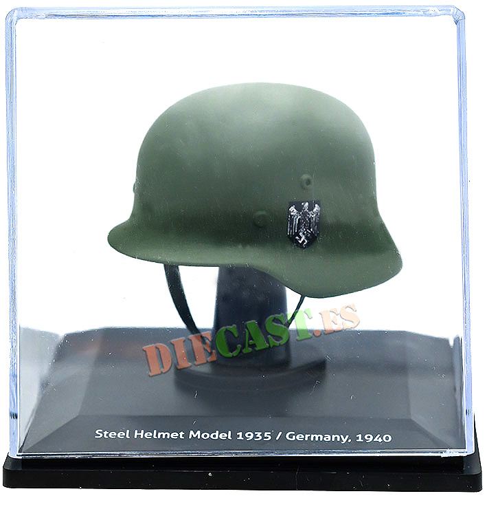 Casco de soldado alemán, Stahlhelm M1935, año1940, Escala 1:5 