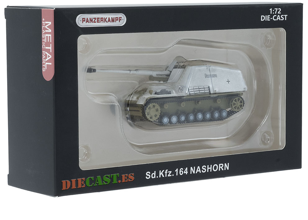 Cazacarros Sd.Kfz. 164 Nashorn, Alemania, 1943, 1:72, Panzerkampf 
