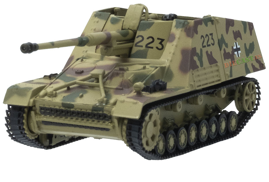 Cazacarros Sd.Kfz. 164 Nashorn, Alemania, 1943, 1:72, Panzerkampf 