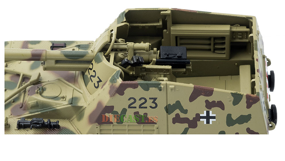 Cazacarros Sd.Kfz. 164 Nashorn, Alemania, 1943, 1:72, Panzerkampf 