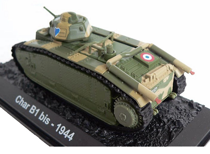 Char B1 bis, Francia, 1944 1:72, Panzerkampf 