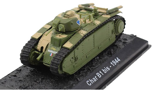 Char B1 bis, Francia, 1944 1:72, Panzerkampf 