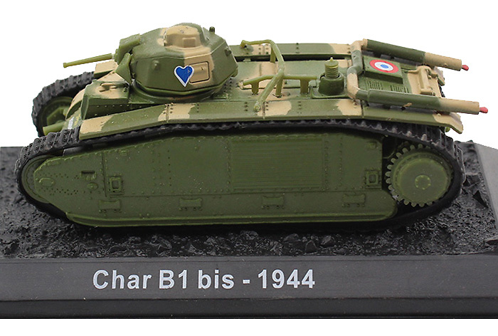 Char B1 bis, Francia, 1944 1:72, Panzerkampf 