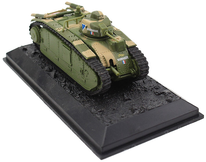 Char B1 bis, Francia, 1944 1:72, Panzerkampf 