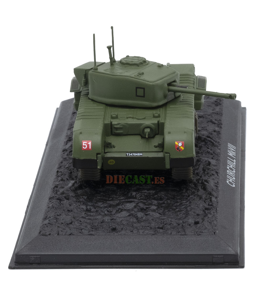 Churchill MkVII, Gran Bretaña, 1941/52, 1:72, Atlas Editions 