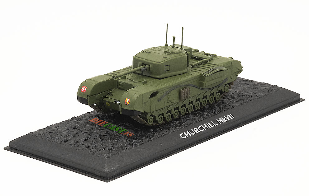 Churchill MkVII, Gran Bretaña, 1941/52, 1:72, Atlas Editions 