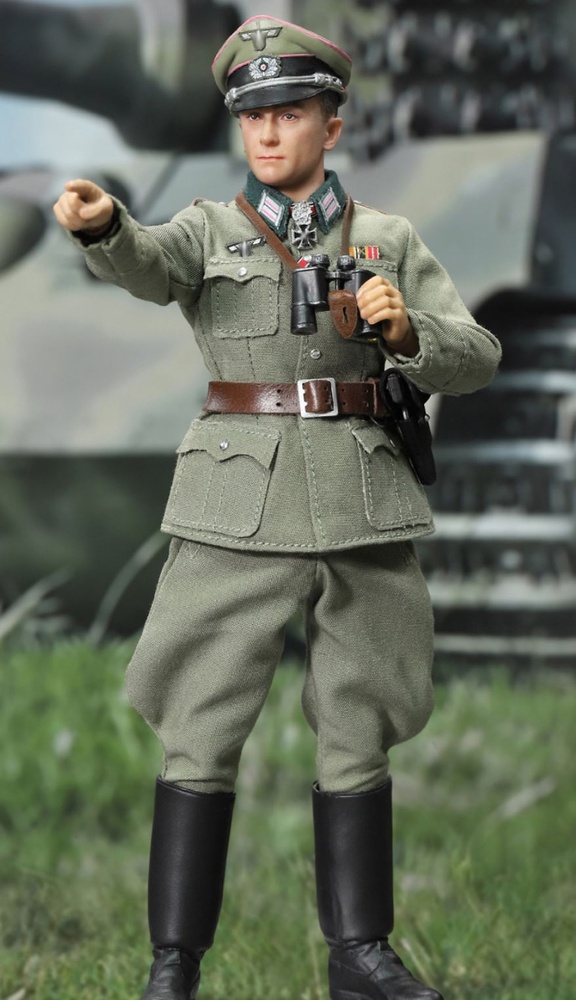 Comandante de Panzer Otto Carius, Palm Hero Series WWII, 1:12, Did XD80027 