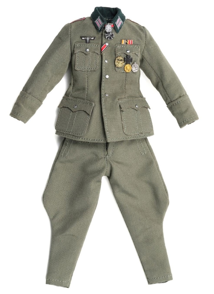 Comandante de Panzer Otto Carius, Palm Hero Series WWII, 1:12, Did XD80027 
