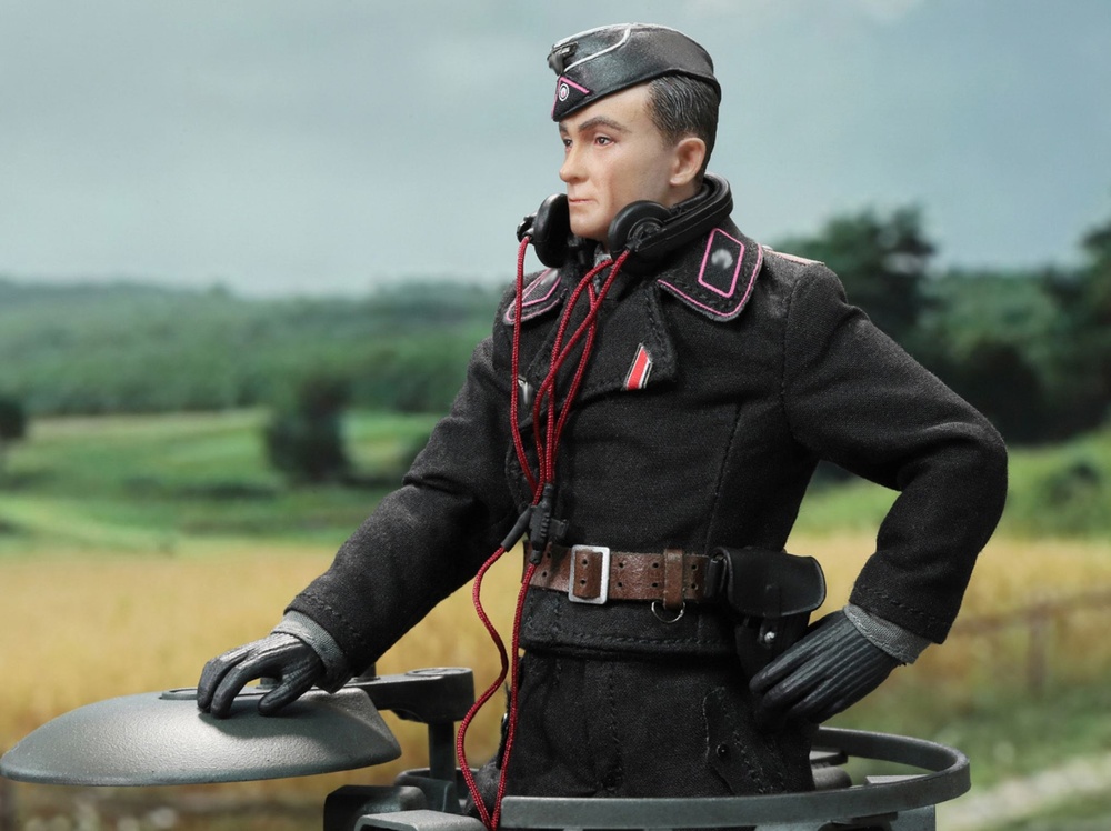 Comandante de Panzer Otto Carius, Palm Hero Series WWII, 1:12, Did XD80027 