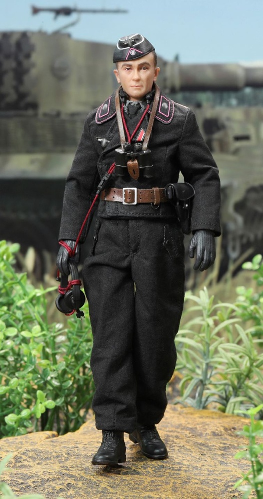 Comandante de Panzer Otto Carius, Palm Hero Series WWII, 1:12, Did XD80027 