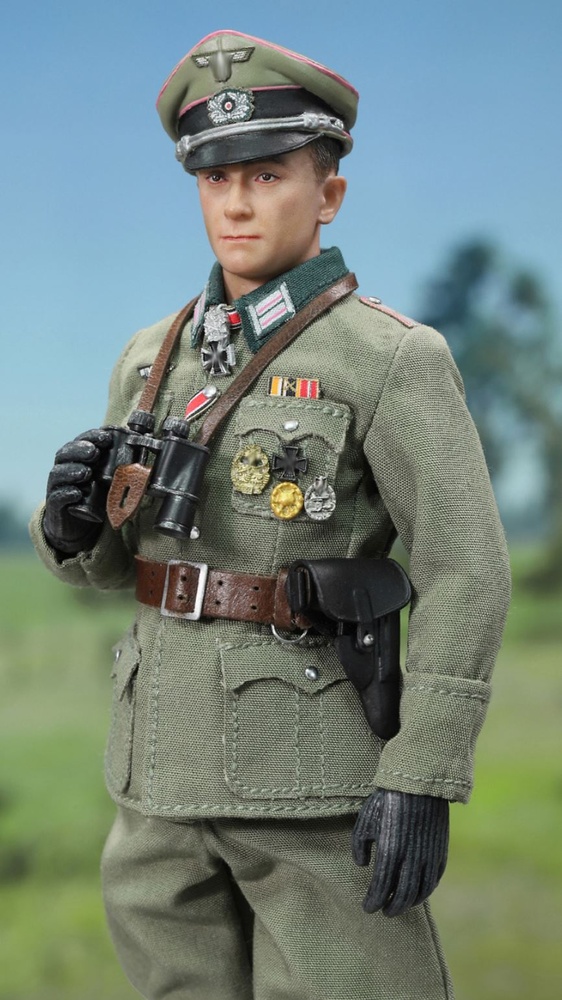 Comandante de Panzer Otto Carius, Palm Hero Series WWII, 1:12, Did XD80027 