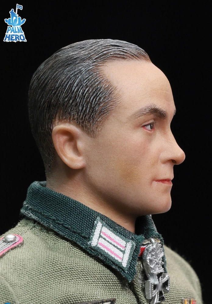 Comandante de Panzer Otto Carius, Palm Hero Series WWII, 1:12, Did XD80027 