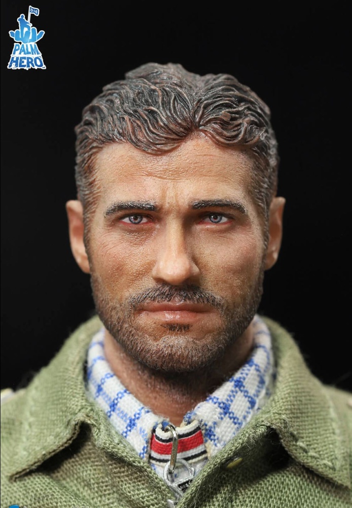 Comandante de submarino Alemán Lehmann, Palm Hero Series WWII, 1:12, Did XD80026 