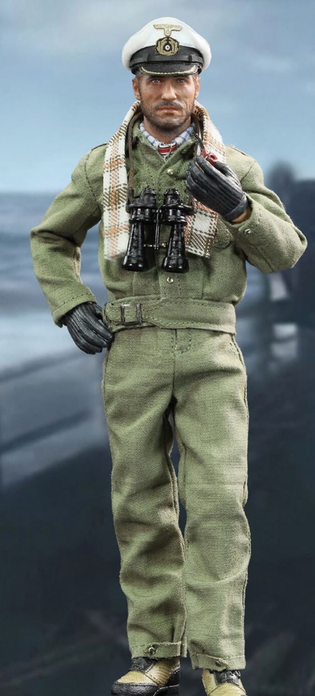 Comandante de submarino Alemán Lehmann, Palm Hero Series WWII, 1:12, Did XD80026 