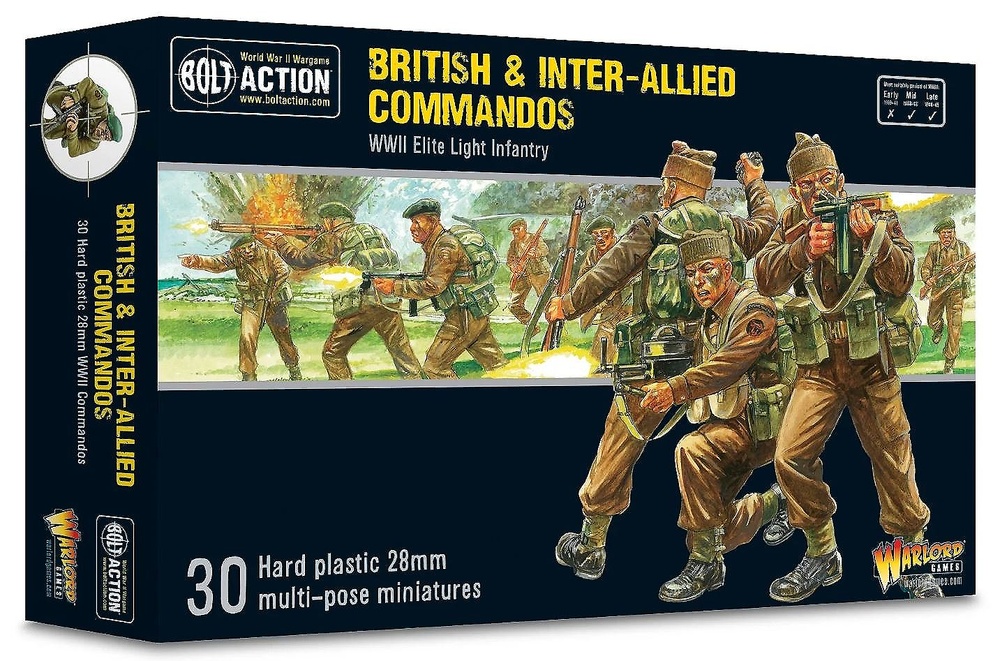 Comandos británicos e interaliados, Warlord Games 
