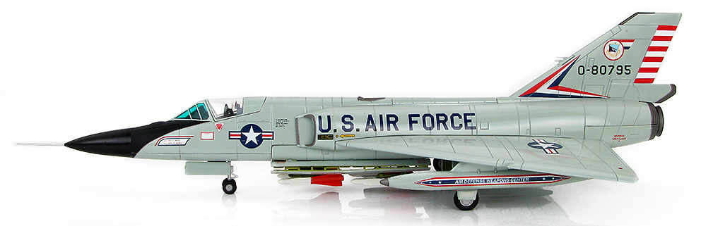 Convair F-106A Delta Dart 0-80795, Air Defence Weapons Center, Tyndall AFB, Florida, 1:72, Hobby Master 