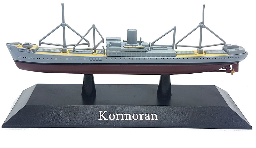 Crucero Auxiliar Kormoran, Kriegsmarine, 1940, 1:1250, DeAgostini 