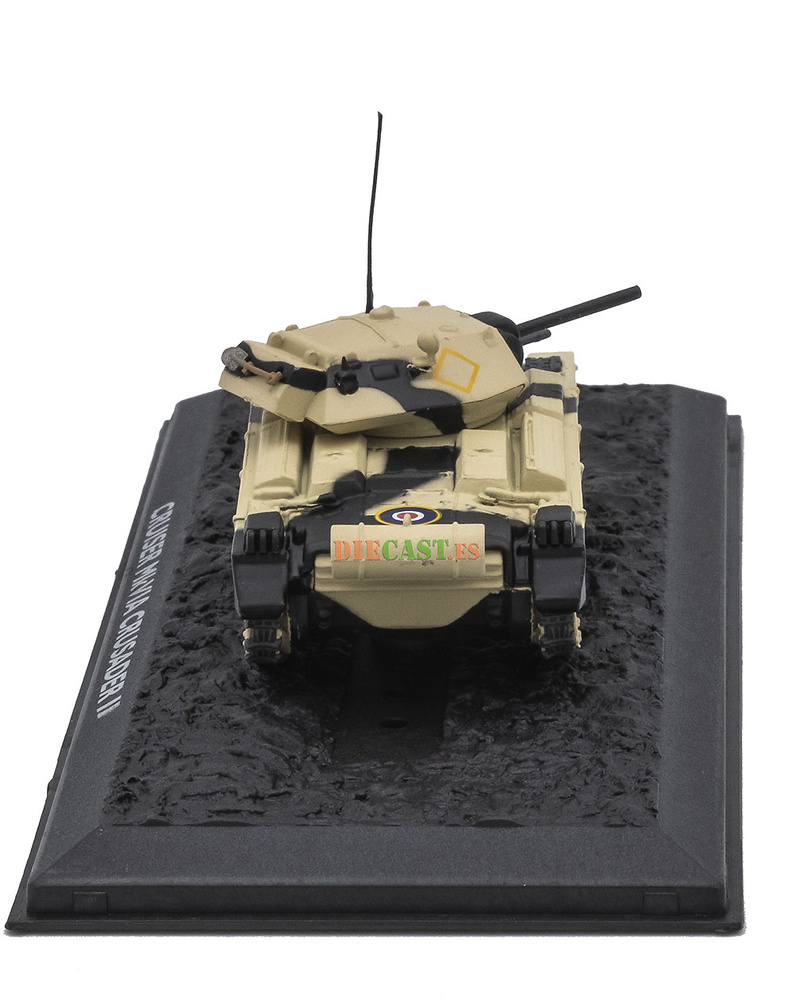 Cruiser MkVIA Crusader II, Ejército Británico, Norte de Africa, 1941, 1:72, Atlas Editions 