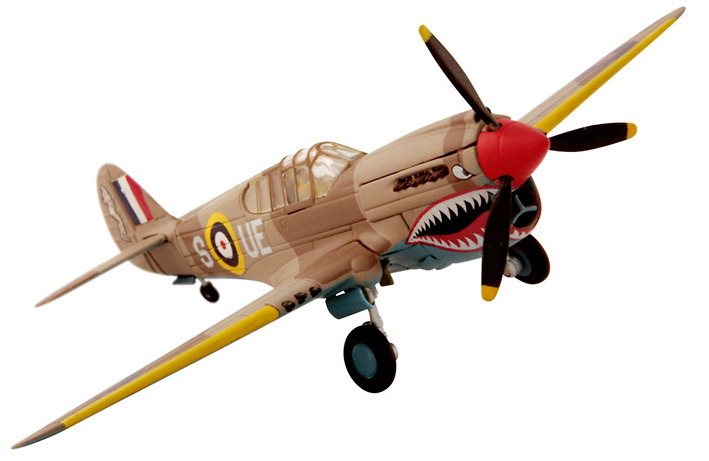 Curtiss P-40E Kittyhawk 1A, RAF AK933(N94466)/SU-E’ “Sneak Attack”, 1:72, Corgi 