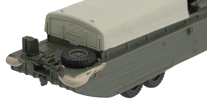 DUKW-353 vehículo anfibio del ejérctio de los EEUU, Segunda G.M., 1:72, DeAgostini 