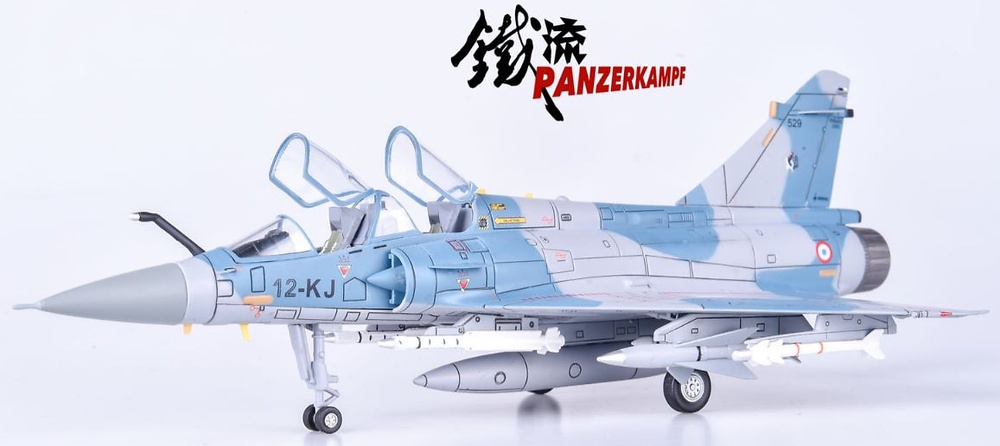 Dassault Mirage 2000B, Armee de l'Air, EC 2/12 Picardie, Cambrai, Francia, 2007, 1:72, Panzerkampf 