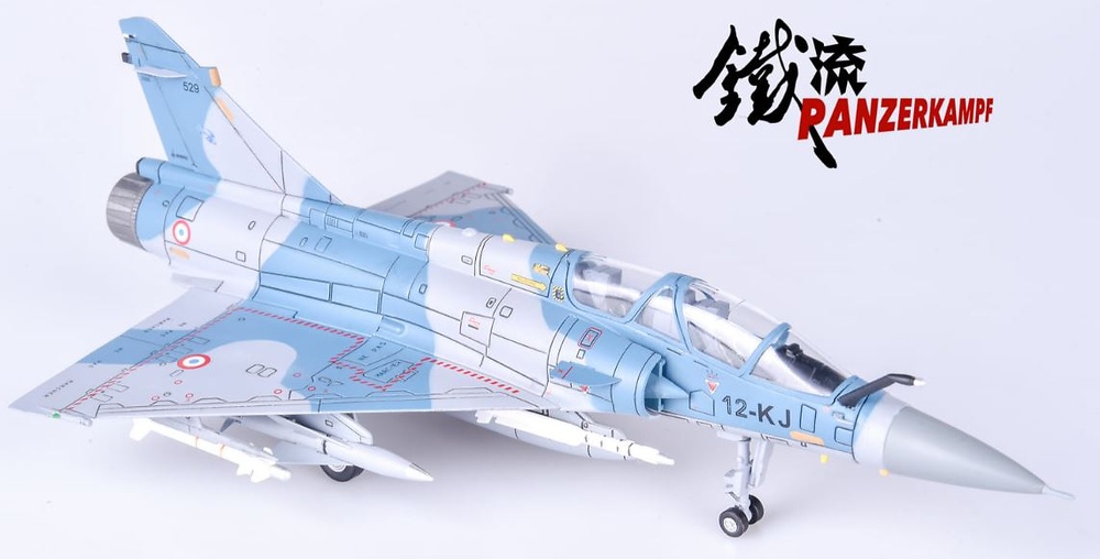 Dassault Mirage 2000B, Armee de l'Air, EC 2/12 Picardie, Cambrai, Francia, 2007, 1:72, Panzerkampf 