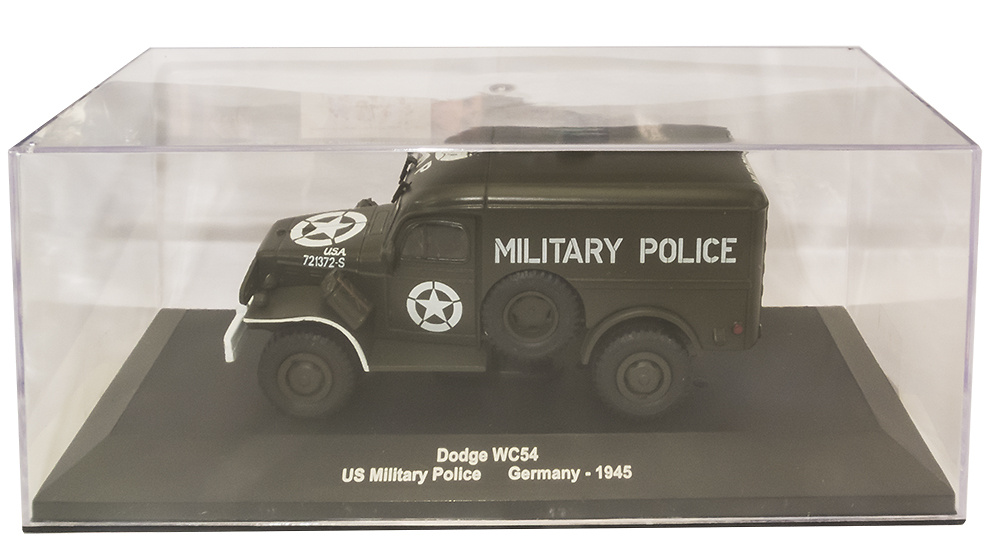 Dodge WC54, US Military Police, Alemania, 1945, 1:43, Atlas 