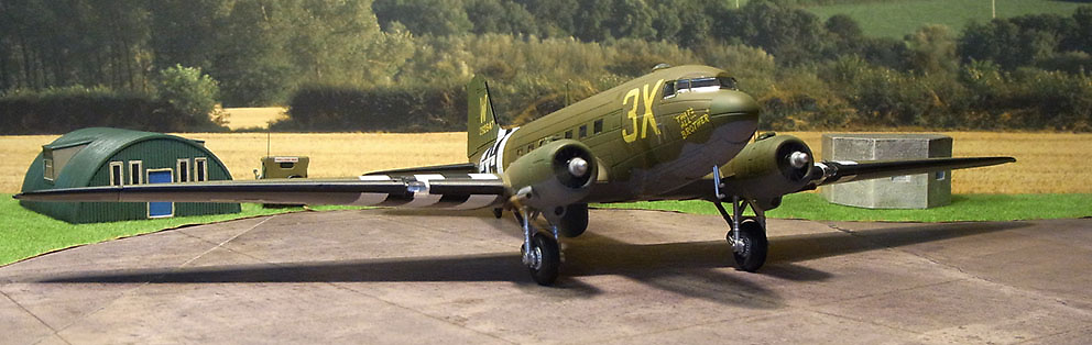 Douglas Dakota C-47A Skytrain 42-92847 ‘That's All Brother', 5 y 6 de Junio, 1944, 1:72, Corgi 