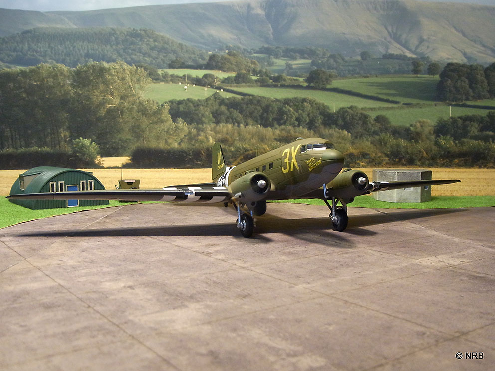 Douglas Dakota C-47A Skytrain 42-92847 ‘That's All Brother', 5 y 6 de Junio, 1944, 1:72, Corgi 