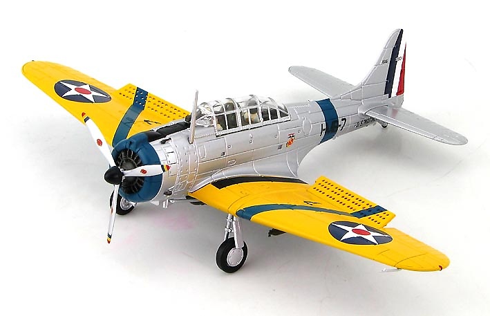 Douglas SBD-1 BuNo 1616, VMB-1, US Marine Corps, Quantico, 1940, 1:72, Hobby Master 