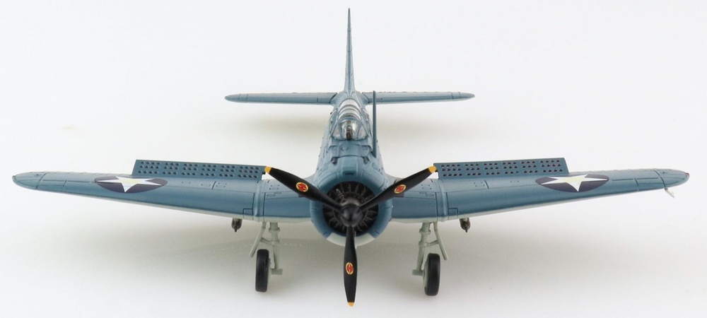 Douglas SBD-2 Dauntless, USMC VMSB-241, Lofton Henderson, Batalla de Midway, 4 de Junio, 1942, 1:72, Hobby Master 