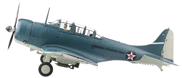 Douglas SBD-2 Dauntless, USN, Howard Young, Pearl Harbor, 1:32, Hobby Master 
