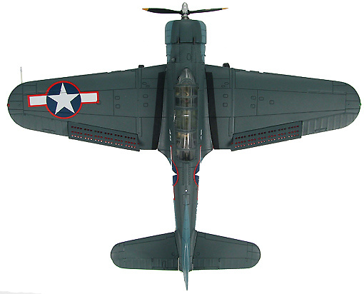 Douglas SBD-5 Dauntless VB-16 USS Lexington, 1943, 1:72, Hobby Master 