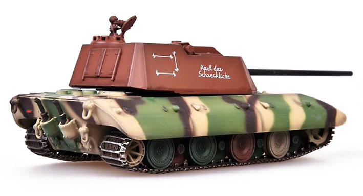 E-100 Flakpanzer con FLAK 88, Tanque Super Pesado, Alemania, 1946, 1:72, Modelcollect 