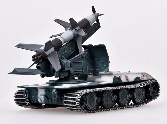 E-100 con misil Rheintochter, Alemania, 1946, 1:72, Modelcollect 