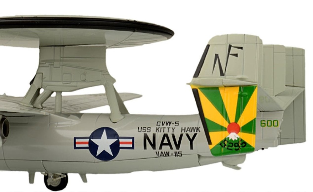 E-2C Hawkeye, USN VAW-115 Liberty Bells, USS Kitty Hawk, 2003, 1:72, Hobby Master 